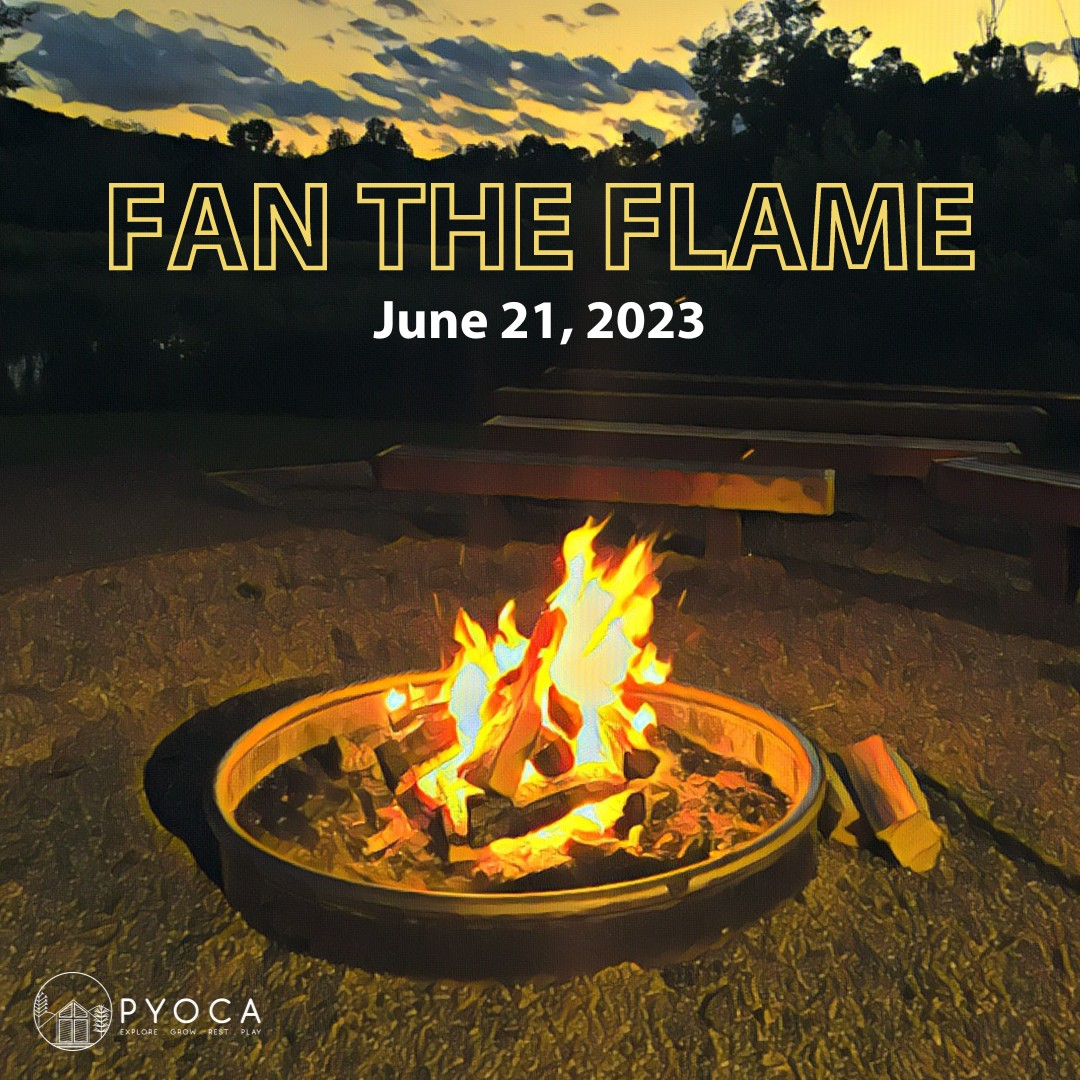 Pyoca Day of Giving -- Fan the Flame graphic